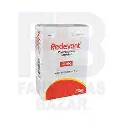 Farmacias Bazar Redevant 4mg 28 tabletas oferta