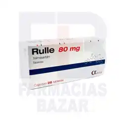 Farmacias Bazar Rulle 80mg 28 tabletas alpharma oferta