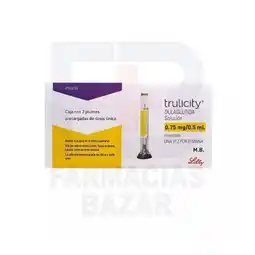 Farmacias Bazar Trulicity 0.75mg/0.5ml 2 plumas precargadas oferta