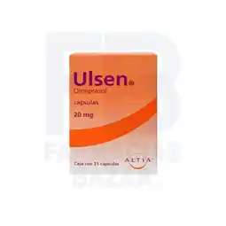 Farmacias Bazar Ulsen 20mg 21 capsulas oferta