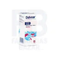 Farmacias Bazar Dalvear adulto 300mg/160mg fresa 120ml oferta