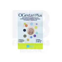 Farmacias Bazar Ogestan plus 950mg 30 capsulas oferta