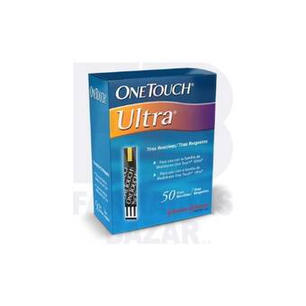 Farmacias Bazar Tiras reactivas para diabetes one touch ultra tiras caja con 50 piezas oferta