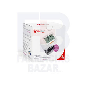 Farmacias Bazar Monitor electronico de presión arterial automatico de muñeca ye8600a oferta
