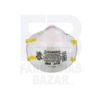 Farmacias Bazar Cubrebocas kn95 modelo 8210 con 1 pieza oferta
