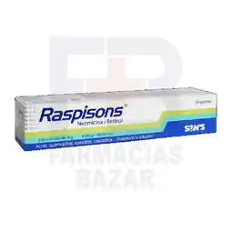 Farmacias Bazar Raspisons unguento 28gr sons oferta