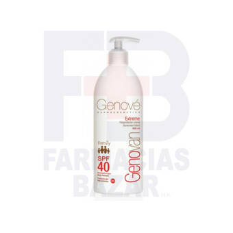 Farmacias Bazar Genovan extreme family spf 40 400ml oferta