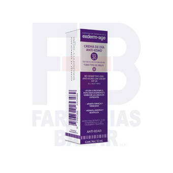 Farmacias Bazar Exderm-age crema anti-edad día fps20 50ml oferta