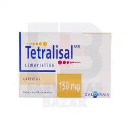 Farmacias Bazar Tetralisal 150mg 32 capsulas oferta