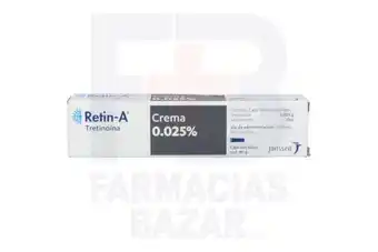 Farmacias Bazar Retin-a 25% crema 40gr oferta