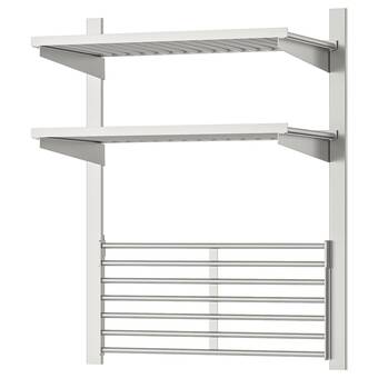 IKEA Kungsfors riel suspensión c/repisa y rejilla, ac inox oferta