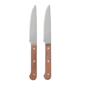 IKEA Lindrig cuchillo, café oscuro, 24 cm oferta