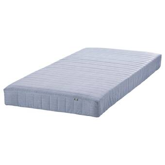 IKEA Vadsö colchón de resortes, firme/azul claro, individual oferta