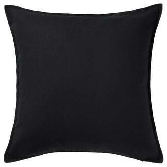 IKEA Gurli funda de cojín, negro, 50x50 cm oferta
