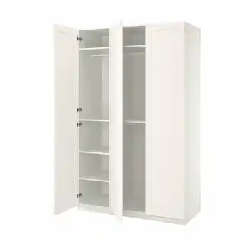 IKEA Pax / bergsbo combinación de clóset, blanco/blanco, 150x60x236 cm oferta