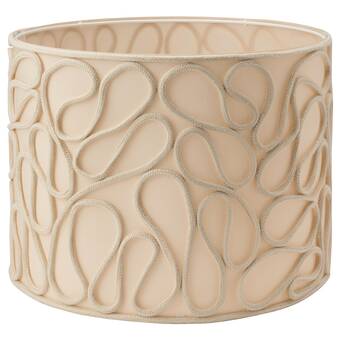 IKEA Vingmast pantalla para lámpara, motivo de cuerda beige, 42 cm oferta