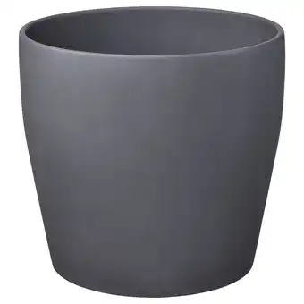 IKEA Persillade maceta, gris oscuro, 32 cm oferta