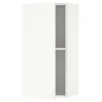 Knoxhult gabinete de pared con puerta, blanco, 38.1x30.5x76.2 cm