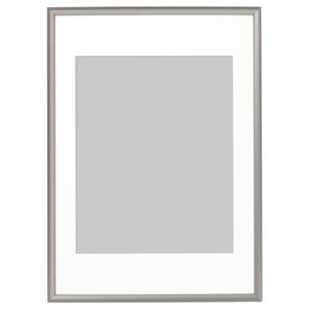 IKEA Silverhöjden marco, color plateado, 50x70 cm oferta