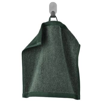 IKEA Himleån toalla pequeña, verde oscuro/mezcla, 30x30 cm oferta