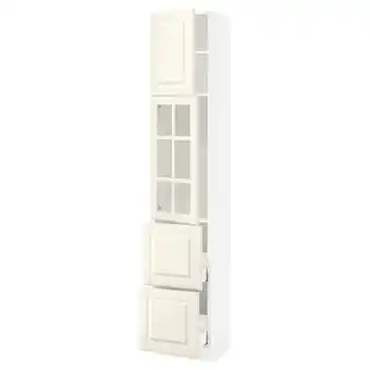 IKEA Sektion / maximera gabinete alto 2 puertas 2 cajones, blanco/bodbyn hueso, 38x37x203 cm oferta