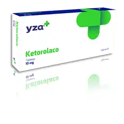 Farmacias YZA Yza ketorolaco 10mg 10 tabs oferta