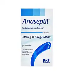 Farmacias YZA Anaseptil solucion 0.04g/0.15g 120ml oferta