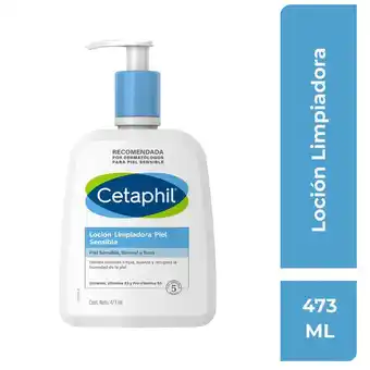 Farmacia San Pablo Cetaphil loción limpiadora para pieles sensibles y secas oferta