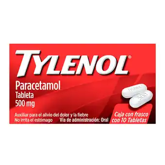 Farmacia San Pablo Tylenol auxiliar en el alivio del dolor y fiebre oferta