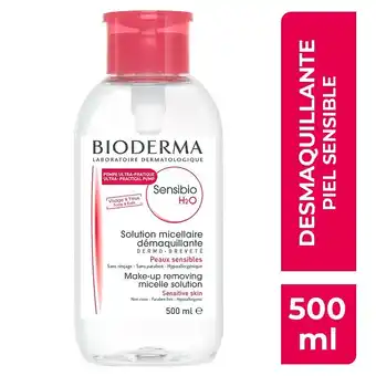 Farmacia San Pablo Bioderma sensibio h2o agua micelar para piel sensible desmaquillante oferta