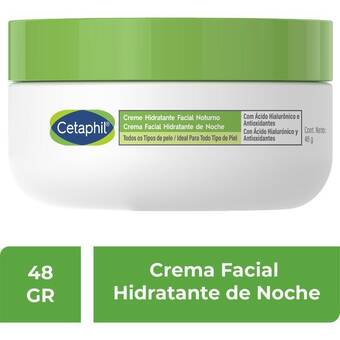 Farmacia San Pablo Cetaphil crema hidratante facial de noche con ácido hialurónico oferta
