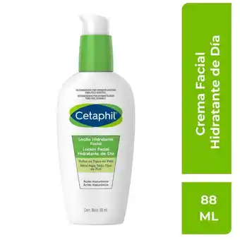 Farmacia San Pablo Cetaphil loción hidratante facial de día para piel seca oferta