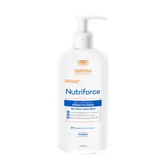 Farmacia San Pablo Darrow nutriforce gel limpiador para piel seca o muy seca oferta