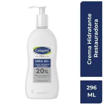 Cetaphil pro urea 20% crema hidratante restauradora para pieles extrasecas