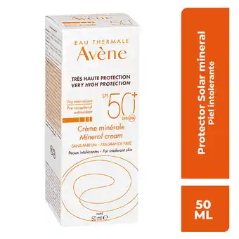 Farmacia San Pablo Avène bloqueador solar crema mineral fps50+ piel sensible oferta