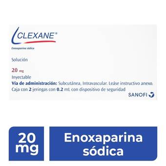Farmacia San Pablo Clexane inyección 2 solución jeringa prellenada oferta