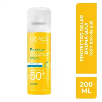 Farmacia San Pablo Uriage bariésun bruma seca fps 50+ pieles sensibles oferta