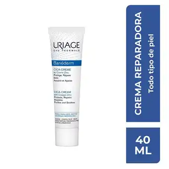 Farmacia San Pablo Uriage bariéderm cica crema reparadora para piel frágil en rostro y cuerpo oferta