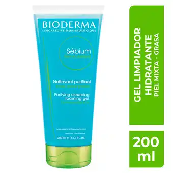 Farmacia San Pablo Bioderma sébium moussant gel de limpieza para pieles mixtas a grasas oferta