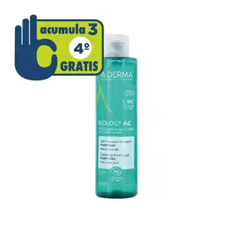 Farmacia San Pablo Aderma gel espumoso limpiador purificante para piel grasa con tendencia acneica oferta
