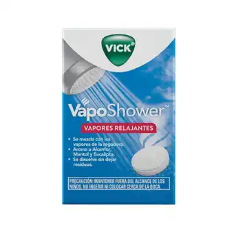Farmacia San Pablo Vick vapo shower vapores relajantes oferta
