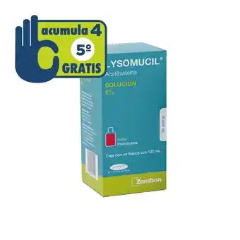 Farmacia San Pablo Lysomucil 120 ml solución frasco dosificador oferta