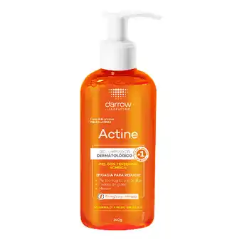 Farmacia San Pablo Darrow actine gel limpiador dermatológico para piel acneica, energiza y refresca oferta
