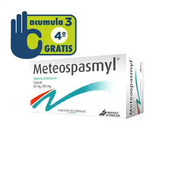 Farmacia San Pablo Meteospasmyl 40 cápsulas caja oferta