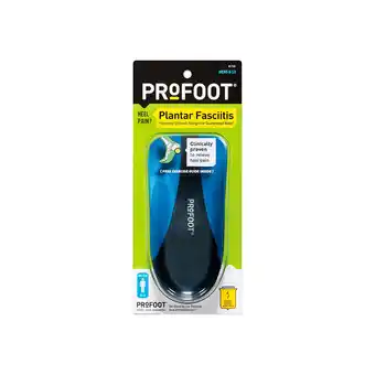 Farmacia San Pablo Profoot plantilla de gel ortopédica para la fasciitis color azul oferta