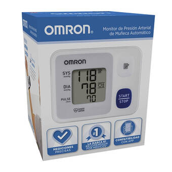 Farmacia San Pablo Omron monitor de presión arterial de muñeca automático hem-6122 oferta