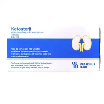 Farmacia San Pablo Ketosteril 100 tabletas caja oferta