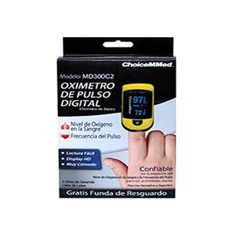 Farmacia San Pablo Choicemmed oxímetro de pulso digital (dedo) + funda de resguardo mod: md300c2 oferta