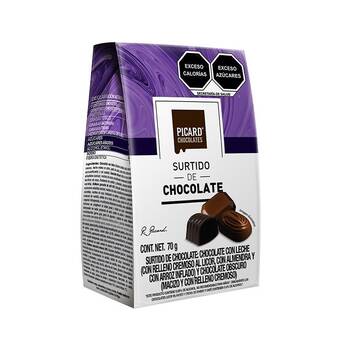 Farmacia San Pablo Picard surtido de chocolate con leche y amargo oferta