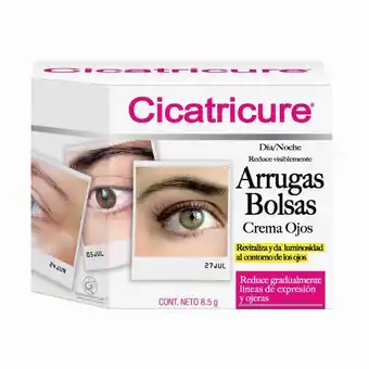 Farmacia San Pablo Cicatricure crema para ojos revitaliza y da luminosidad oferta